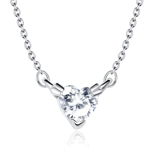 Silver Sweet Heart Necklace