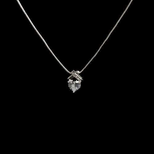 6 CTW Infinity Heart Necklace - J & S Expressions